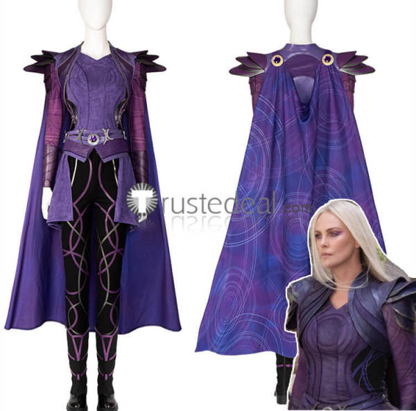 Doctor Strange 2 in the Multiverse Of Madness Clea Marvel Halloween Purple Cosplay Costume