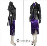Tekken 8 Nina Williams Black Jacket Purple Cosplay Costume