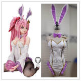 Mobile Suit Gundam Seed Destiny Lacus Clyne Bunny Suit Halloween Cosplay Costume