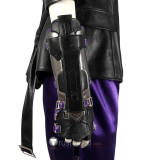Tekken 8 Nina Williams Black Jacket Purple Cosplay Costume
