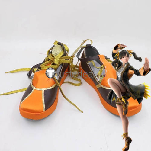 Tekken 7 8 Ling Xiaoyu Emilie De Rochefort Lili Kunimitsu Cosplay Shoes Boots