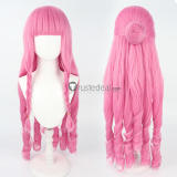 One Piece Ghost Princess Perona Pink Ponytails Cosplay Wig