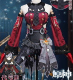 Genshin Impact Fontaine Goth Girl  Daily Meropide M Cosplay Costume