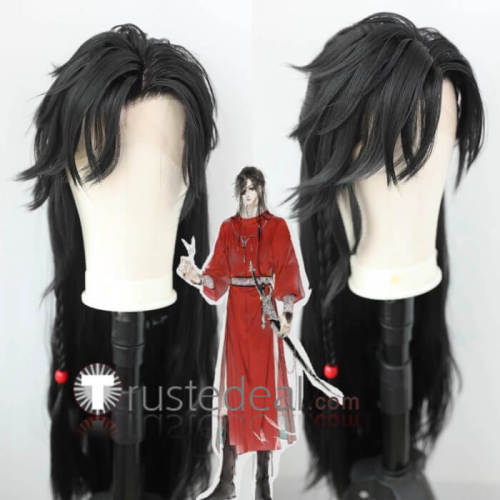 Heaven Official's Blessing Tian Guan Ci Fu Xie Lian Hua Cheng Yue Shen Pleased God Lace Front Cosplay Wig