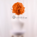Panty Stocking with Garterbelt Brief Orange Curly Cosplay Wig