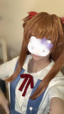 Neon Genesis Evangelion Asuka Rei Blue White School Girl Uniform Cosplay Costume 2