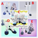 Vocaloid Hatsune Snow Miku 2021 Cosplay Boots Shoes