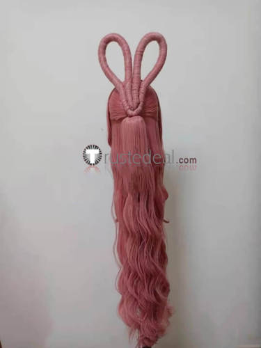 One Piece Shirahoshi Pink Styled Cosplay Wig