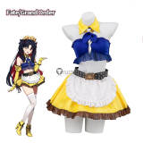 Fate Grand Order FGO Space Archer Ishtar Rin Tohsaka Maid Cosplay Costume