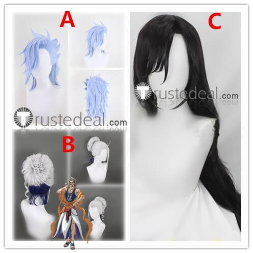 Shuumatsu no Valkyrie Record of Ragnarok Buddha Hades Brunhilde Styled Cosplay Wig