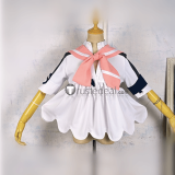 Final Fantasy XIV FF14 FFXIV Lalafell Sailor Uniform Blue Pink Cosplay Costume