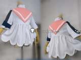 Final Fantasy XIV FF14 FFXIV Lalafell Sailor Uniform Blue Pink Cosplay Costume