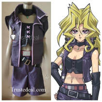 Yugioh Duelist Mai Valentine Purple Cosplay Costume