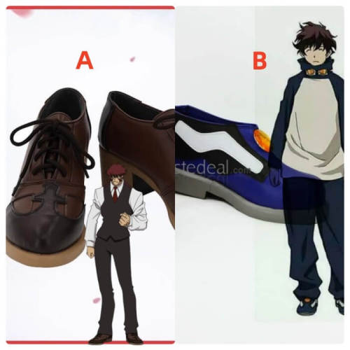 Blood Blockade Battlefront Kekkai Sensen Leonardo Watch Klaus Von Reinherz Cosplay Boots Shoes