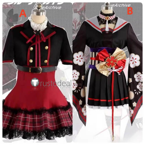 Blue Archive Wakamo Kosaka Asagi Mutsuki Cosplay Costume