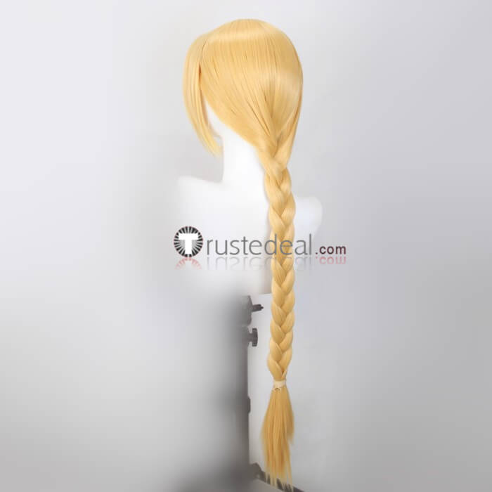 Street Fighter VI 6 Lily Kimberly Edmond Honda Sumo Vega Blonde Black Blue  Styled Cosplay Wig