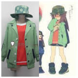 Pokemon Trainer Green Leaf Sygna Suit Cosplay Costume