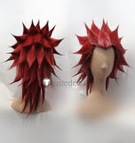 Kingdom Hearts II Organization XIII Axel Red Styled Spiky Cosplay Wig1