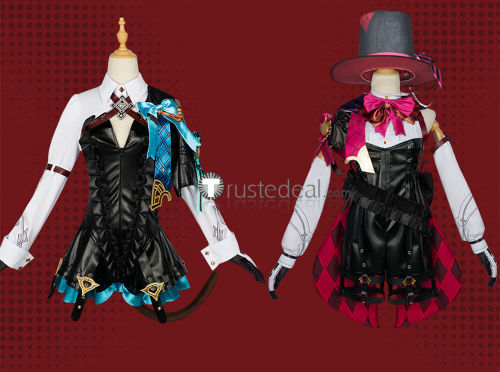 Genshin Impact Lyney and Lynette Twins New Skin Cosplay Costume 2