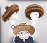 Spirited Away Chihiro Ogino Yubaba Brown Ponytail Styled Cosplay Wig