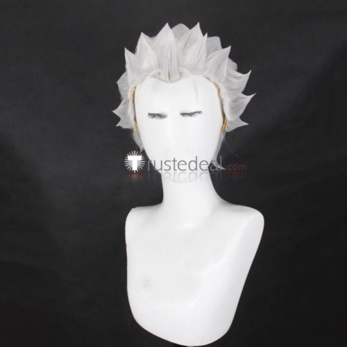 Devil May Cry Vergil Silver Styled Cosplay Wig