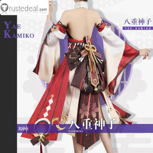 Genshin Impact Yae Miko Cosplay Costume Custom Size
