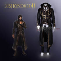Dishonored Corvo Attano Halloween Cosplay Costume 2