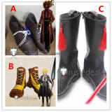 Limbus Company Don Quixote Yuri Dante Cosplay Shoes Boots