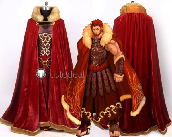 Fate Stay Night Fate Zero Rider Iskandar Alexander Cosplay Costume