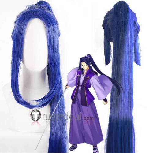 Fate Stay Night Sasaki Kojiro Purple Kimono Cosplay Costume