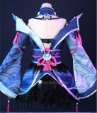 League of Legends LOL Snow Moon Ahri Cosplay Costume