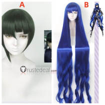 Shin Megami Tensei V 5 Protagonist Nahobino Blue Green Cosplay Wig