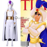 Disney Prince Aladdin White Holiday Cosplay Costume