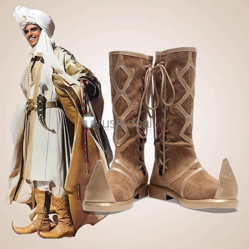 Aladdin Movie Film 2019 Princess Jasmine Prince Aladdin Cosplay Boots Shoes