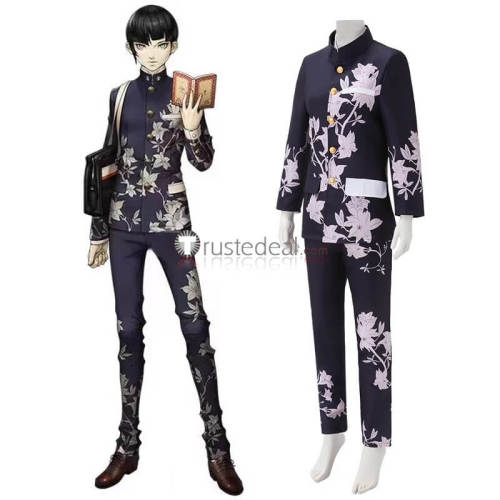 Shin Megami Tensei V 5 Protagonist Blue Uniform Cosplay Costume