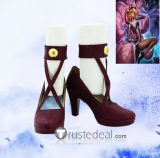 League of Legends LOL Popstar Spirit Blossom Snow Moon Ahri Cosplay Boots Heels Shoes