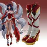 League of Legends Classic Ahri Champions Cosplay Shoes Boots