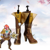 League of Legends LOL Prestige Battle Academia Lux Spirit Blossom Soraka Yone Sylas Cosplay Boots Shoes