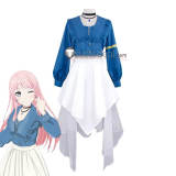 BanG Dream! It's MyGO Anon Chihaya Soyo Nagasaki Blue White Cosplay Costume