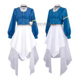 BanG Dream! It's MyGO Anon Chihaya Soyo Nagasaki Blue White Cosplay Costume