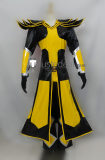 League of Legends Wuju Bladesman Master Yi Yellow Black Cosplay Costume