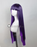 Glitch Techs Miko Kubota Purple Pink Black Cosplay Wig