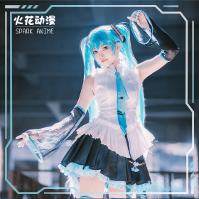 (BFM) Spark Anime Vocaloid Hatsune Miku Happy 16th Birthday Anniversary Cosplay Costume