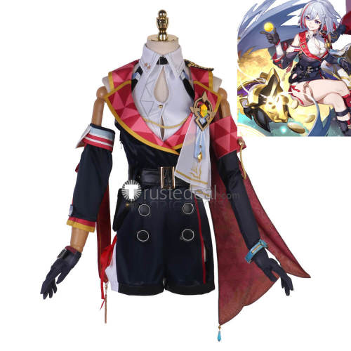 Honkai Star Rail Topaz Hanabi Cosplay Costume