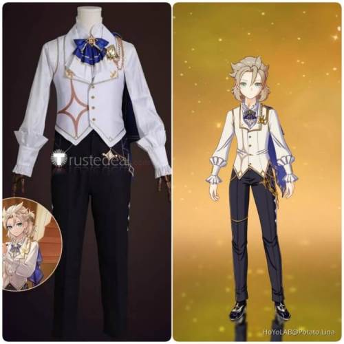 Genshin Impact Concert 2023 Albedo Cosplay Costume