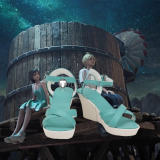 Final Fantasy VII Remake FF7 Tifa Lockhart Cloud Aerith Cosplay Shoes Boots