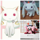 Puella Magi Madoka Magica Kyubey Charlotte Pink Doll Plush Cosplay Props