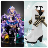 ReZero kara Hajimeru Isekai Seikatsu Emilia Elf Idol White Cosplay Shoes Boots