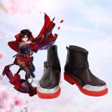 RWBY May Marigold Sun WuKong Ruby Rose Brown Cosplay Shoes Boots