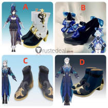 Genshin Impact Fontaine Clorinde Neuvillette Furina Focalors Cosplay Shoes Boots